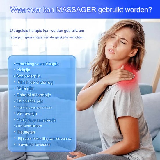 FineMart Massage Apparaat met Afstandsbediening 4 Elektroden - Image 4