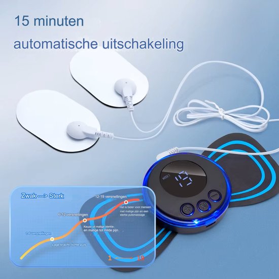 FineMart Massage Apparaat met Afstandsbediening 4 Elektroden - Image 8