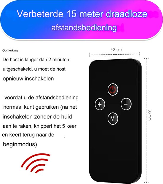 FineMart Massage Apparaat met Afstandsbediening 2 Elektroden - Image 9