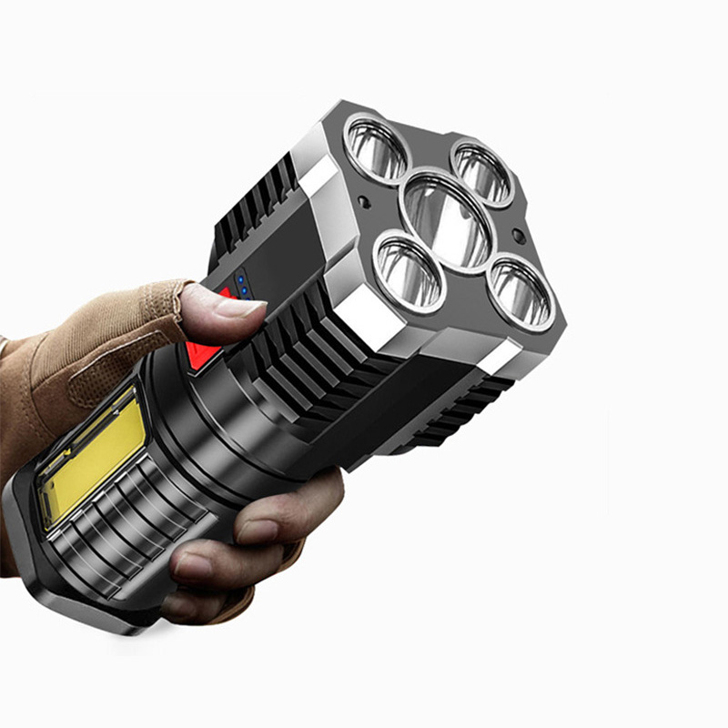 5LED krachtige draagbare zaklampen Oplaadbare - Image 2