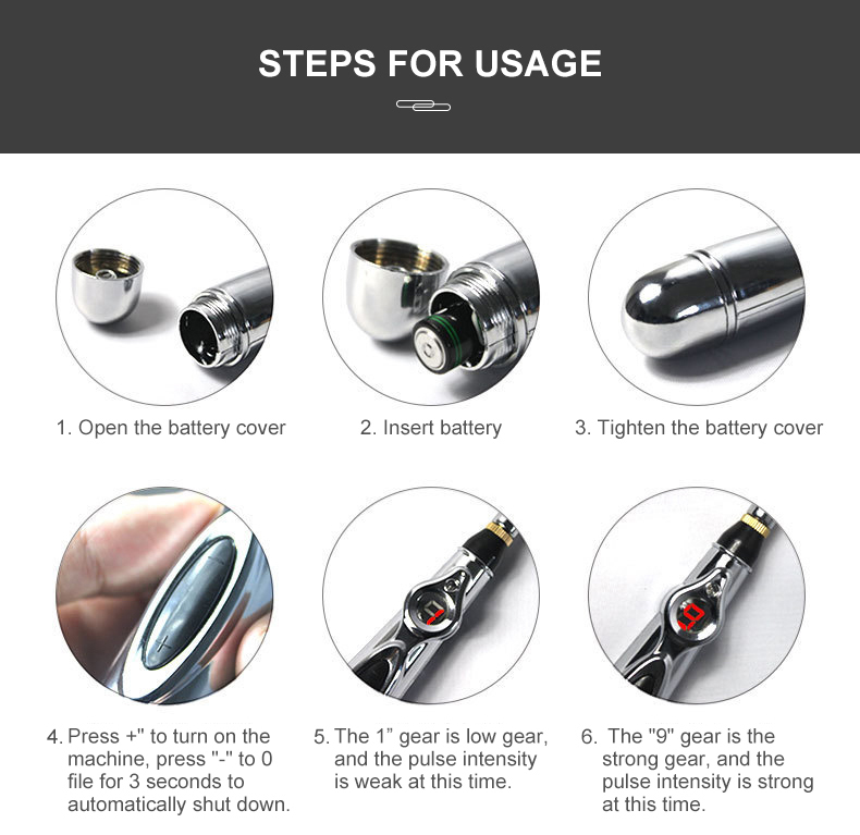 Elektronische Acupunctuur Pen Acupunctuurpunt - Image 4